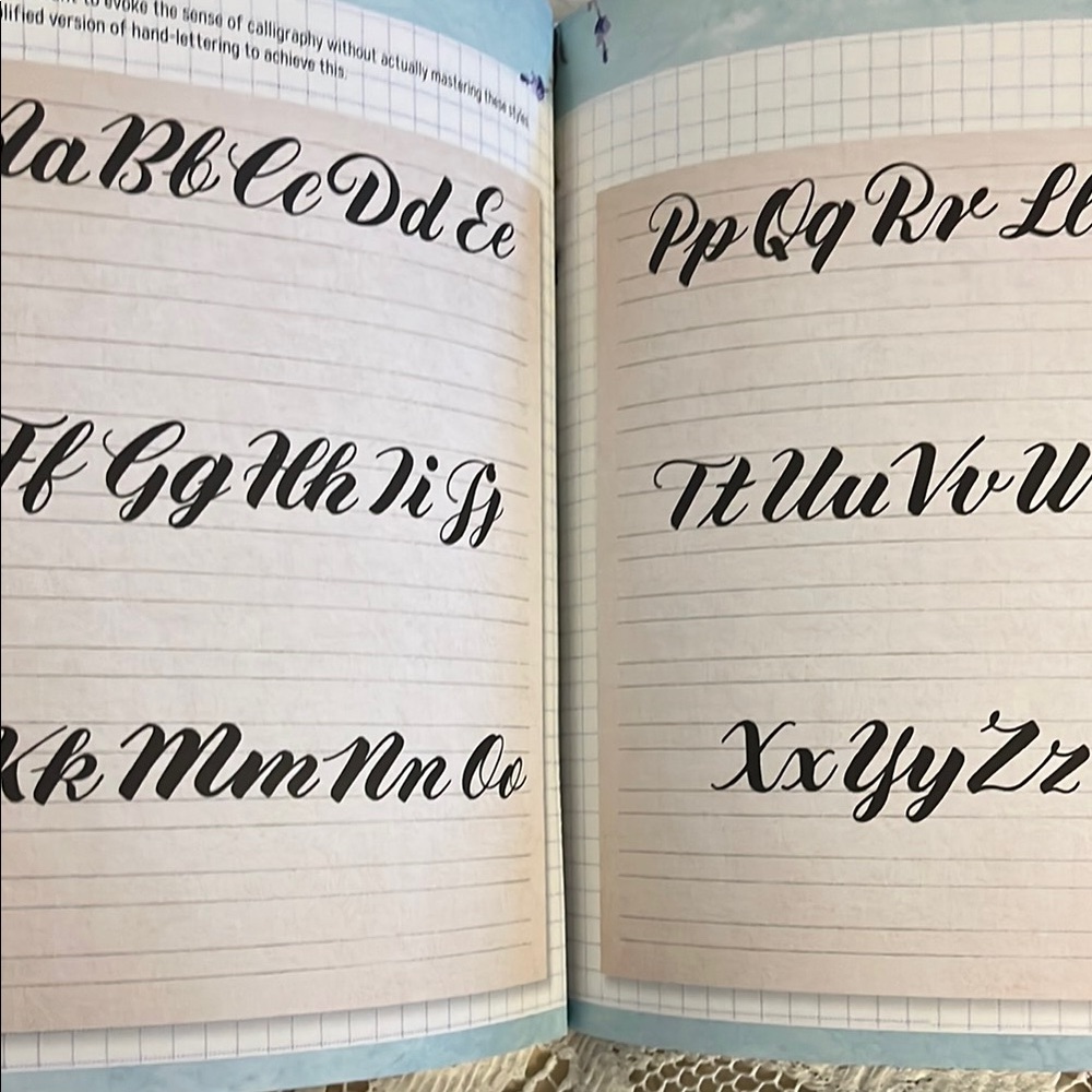 Hand Lettering & Calligraphy Art Book - Picture 10 of 11